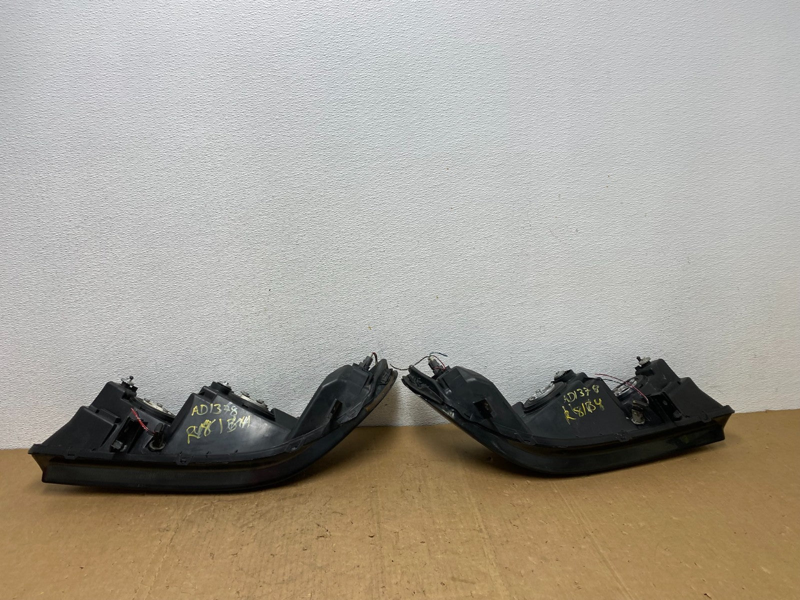 1998 to 2002 Honda Accord Black Left+Right Set Side Black Headlights AD1378 DG7