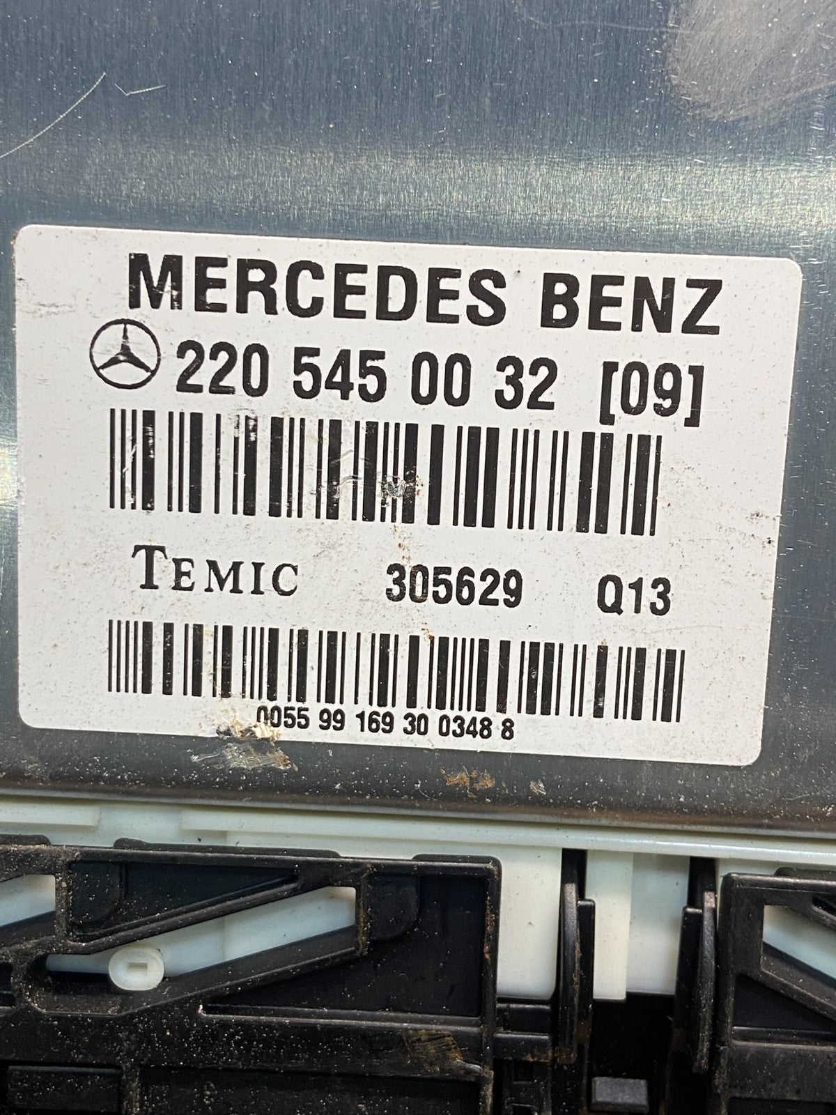 2000-2006 Mercedes Benz W220 CL600 S500 Suspension Control Module AF9086 DW2