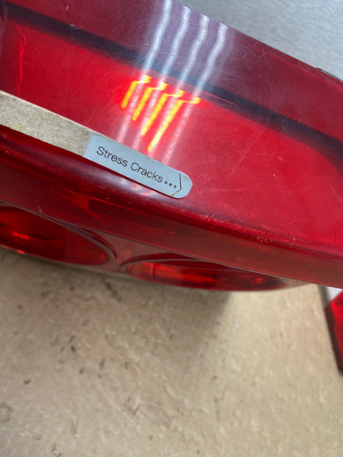2009-2010 Dodge Charger Left Driver LH Side Tail Light AG1238 LK4