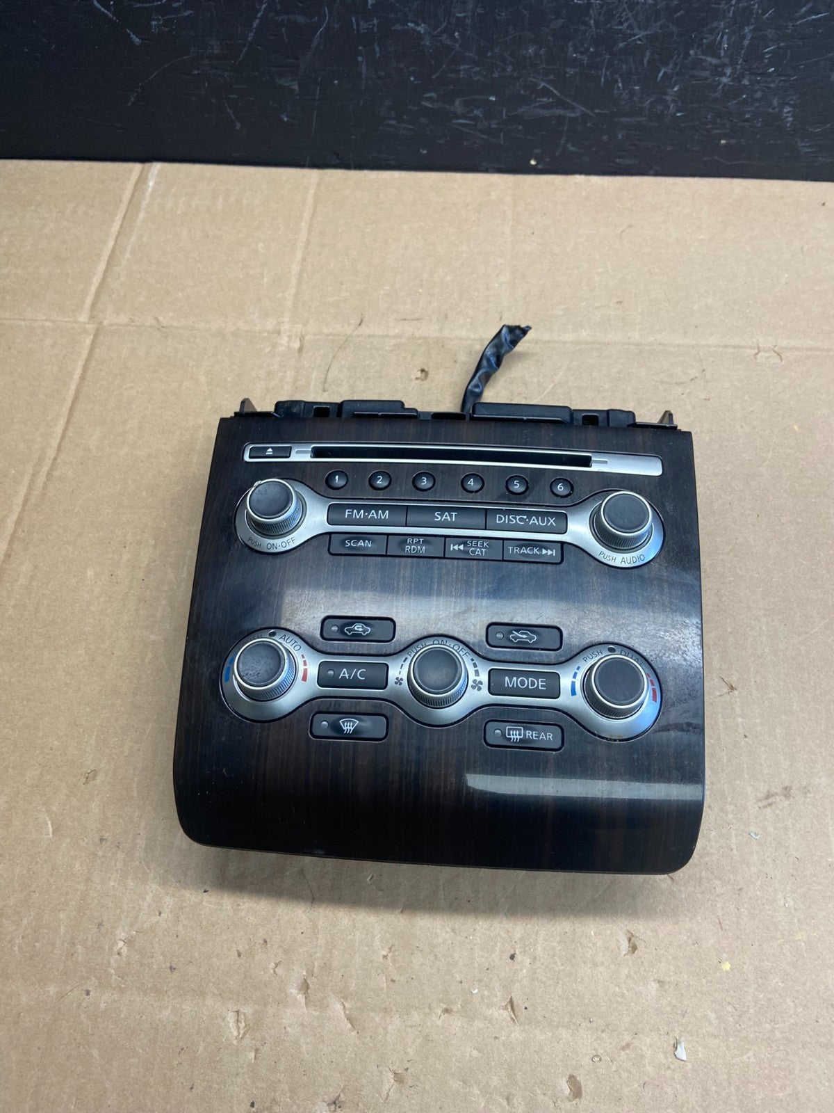 2012 2013 2014 Nissan Maxima Radio Audio Panel Control Bezel Trim  ab9285 DG0