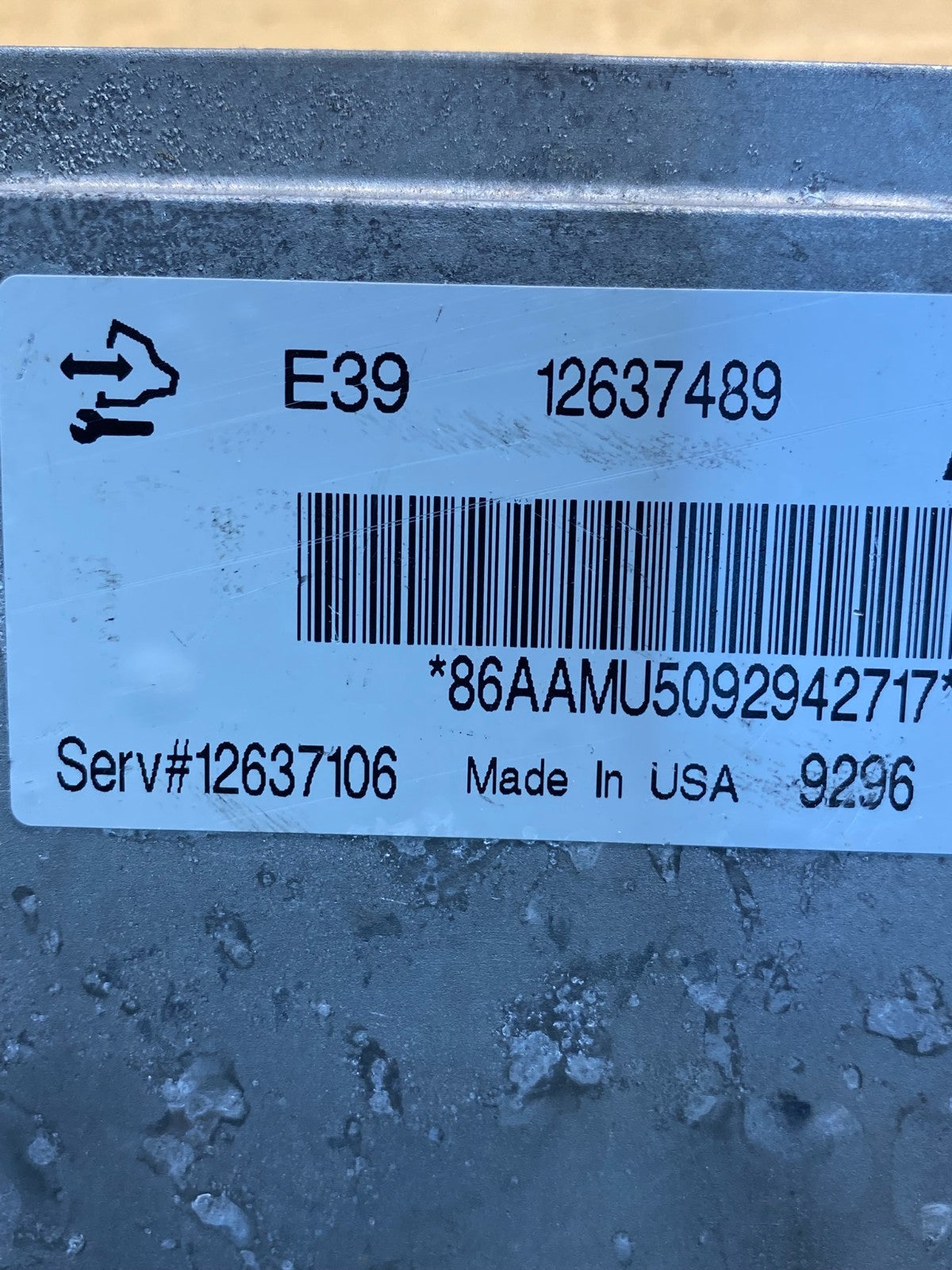 2010 2011 Chevrolet Equinox Terrain Ecu Engine Control Module Unit Ecm ad7391 DG2