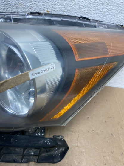 2008 to 2012 Honda Accord Sedan Headlight Left Driver Lh Side AG5560 DW4