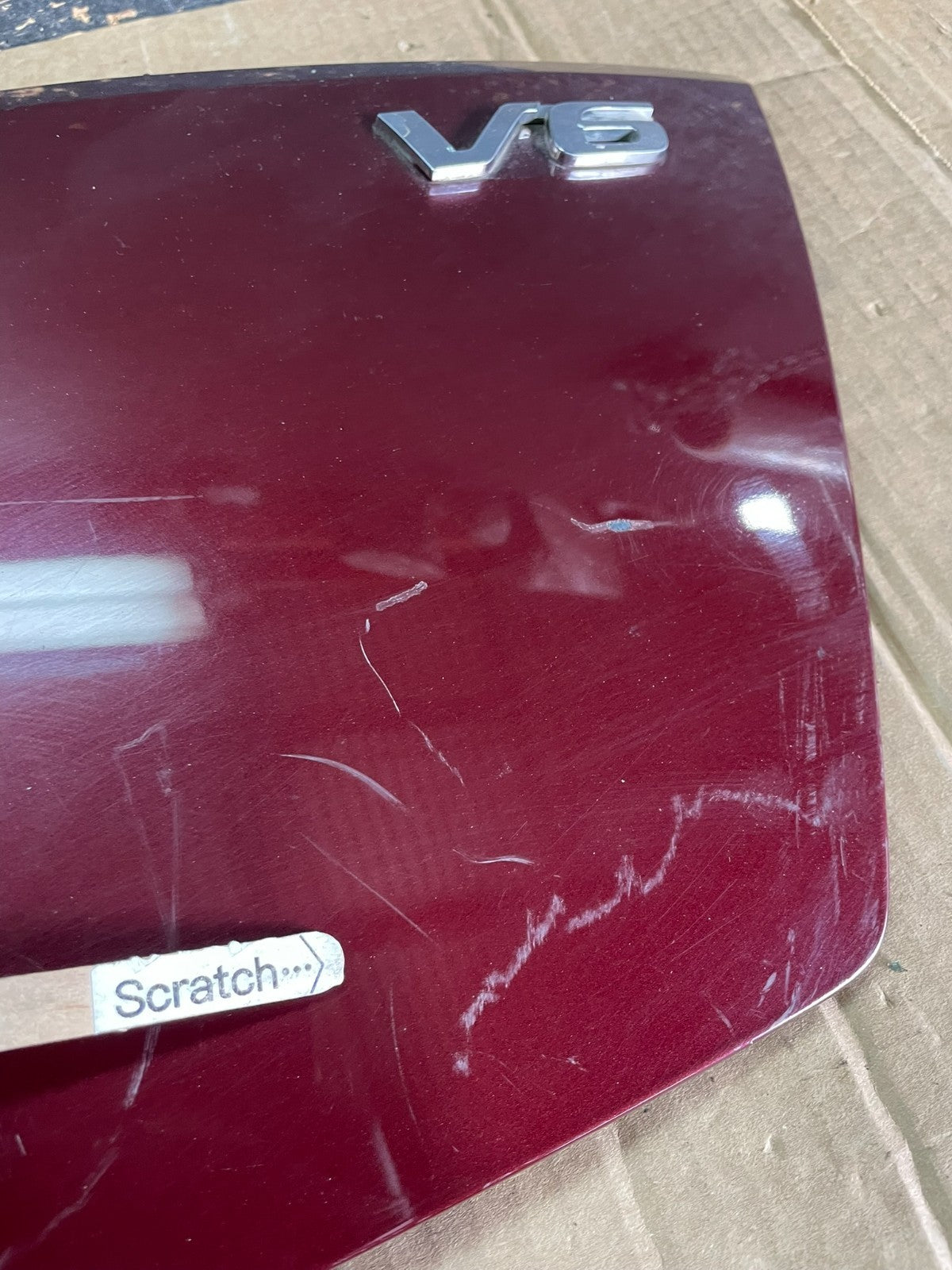 2008 to 2009 Honda Accord Sedan Trunk Deck Lid Trim Panel Molding AB3071 DG3