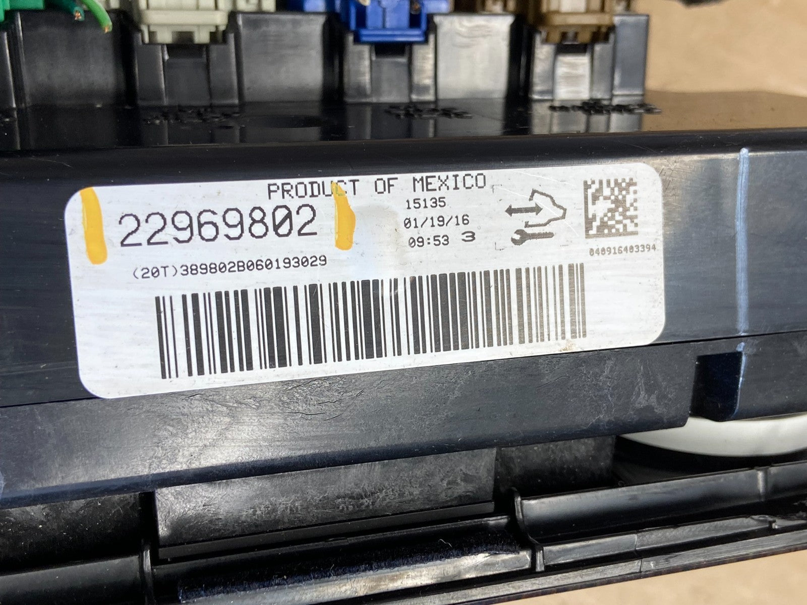 2013 to 2017 Chevrolet Traverse Radio Bezel Ac Heater Climate Control AB1965 DG5