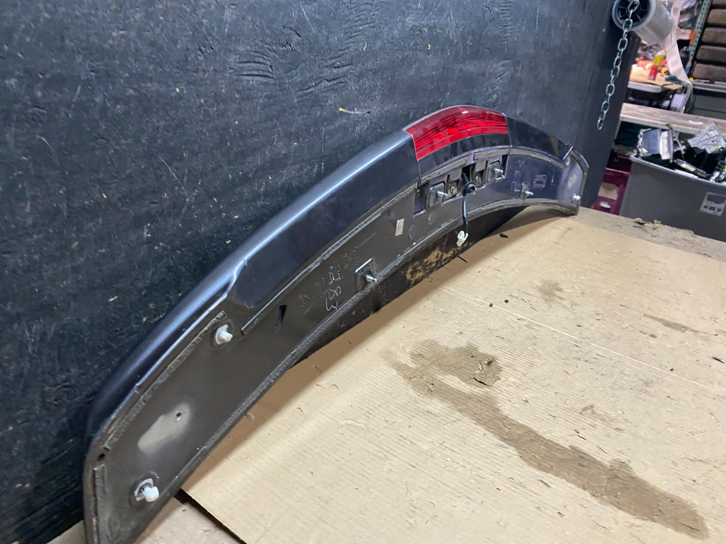 2013-2019 Nissan Sentra Upper Rear Black Spoiler Wing Oem S6030 3RM0A X3330 DG12