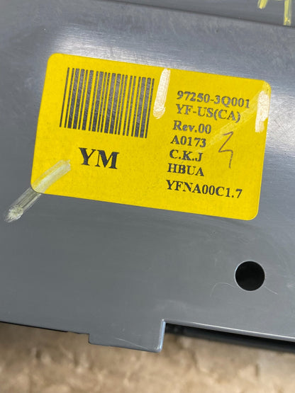 2011 - 2014 Hyundai Sonata Center Radio Climate Control Air Vent Bezel AG8469 DG8
