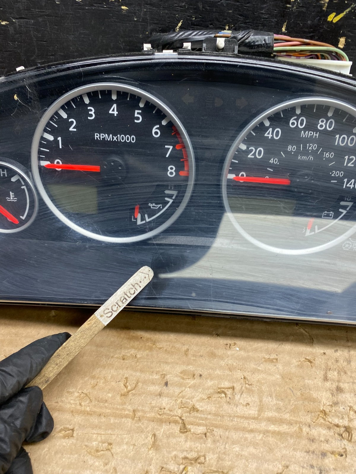 2007 2008 2009 Nissan Pathfinder Speedometer Cluster Gauge OEM  X1403 DG1