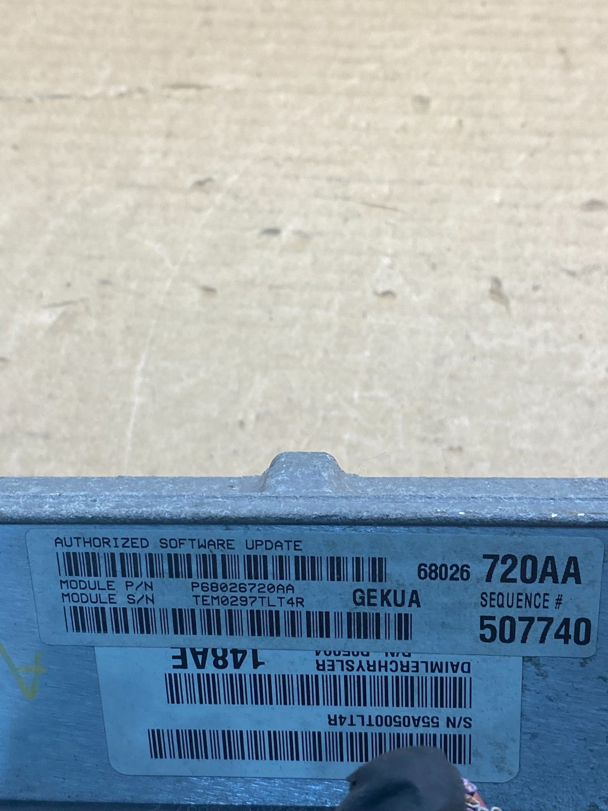 2007 Jeep Grand Cherokee  Commander 3.7L Engine Computer ECU PCM OEM AC6843 DG2