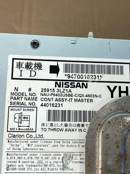 2011 - 2013 Nissan Murano Maxima M35 M37 Radio CD Bose Navigation AD5979 DG8