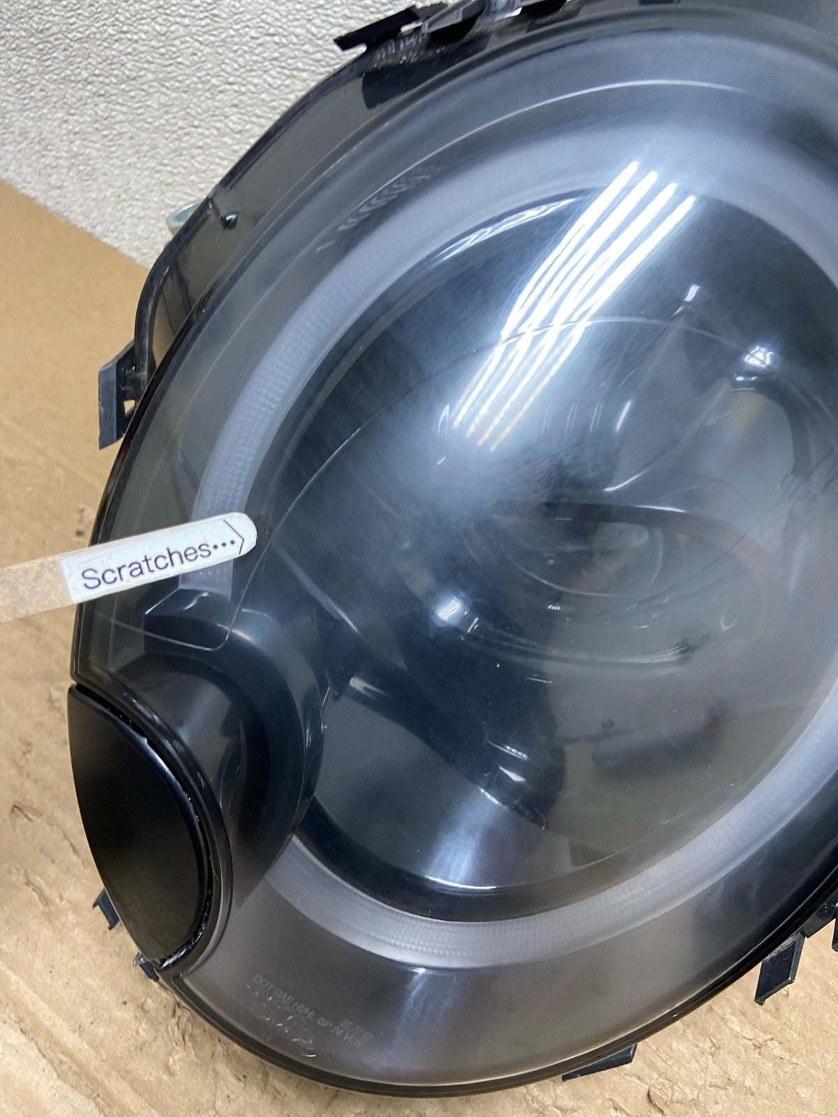 2007 to 2013 Mini Cooper Left+Right Set Xenon LED Black Headlight AB4935  DG3