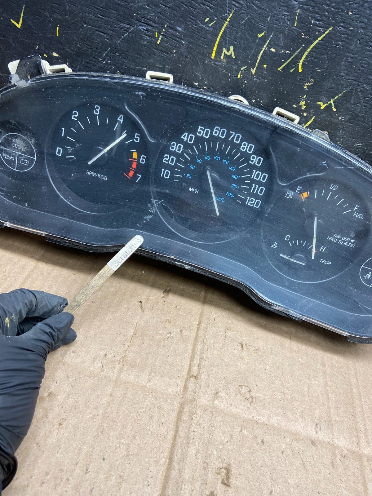 1999 to 2004 Buick Regal Dash Speedometer Cluster Gauge Oem AA8110 DG1