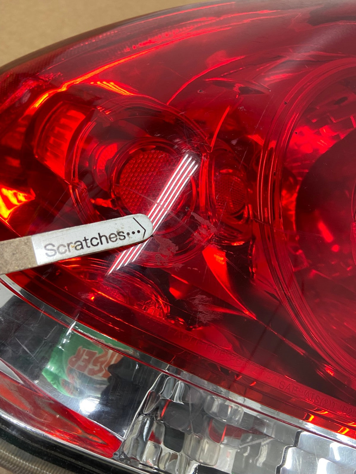 2006 to 2012 Chevrolet Impala Left Driver Lh Side Tail Light AD6376 LK3