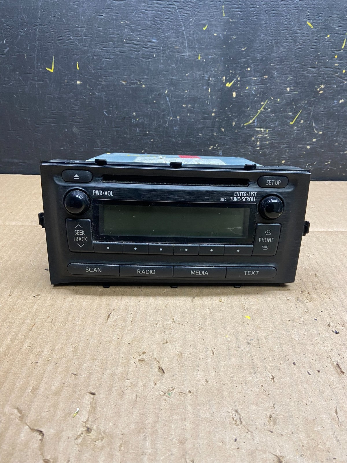 2012 to 2013 Toyota Prius OEM Radio Single CD Player Receiver U6037 DG0