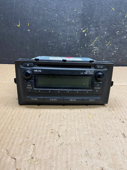 2012 to 2013 Toyota Prius OEM Radio Single CD Player Receiver U6037 DG0