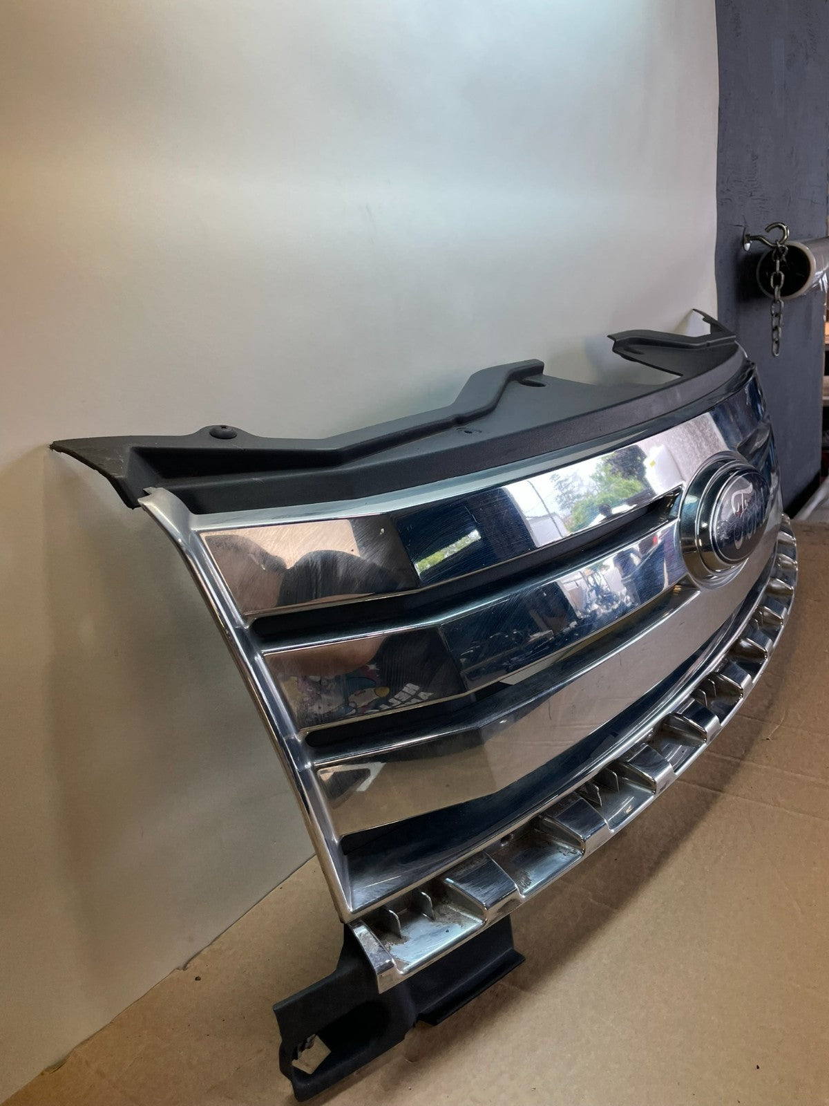 2007 2008 2009 2010 Ford Edge Front Upper Chrome Grill Grille AG9988 DG2