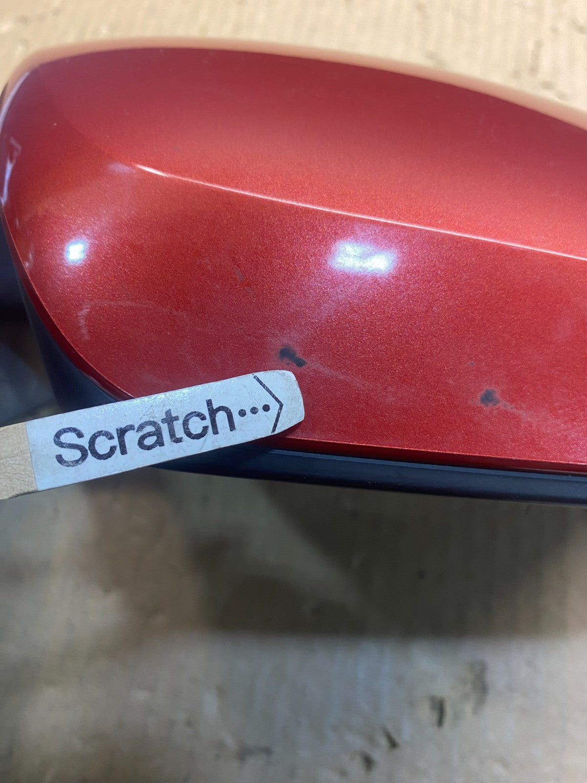 2008 to 2014 Scion XD Right Passenger RH Side View Door Mirror AC2632 DW7