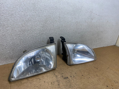 2001 2002 2003 Toyota Sienna Left+Right Side Set Headlights Halogen T3367 DW2
