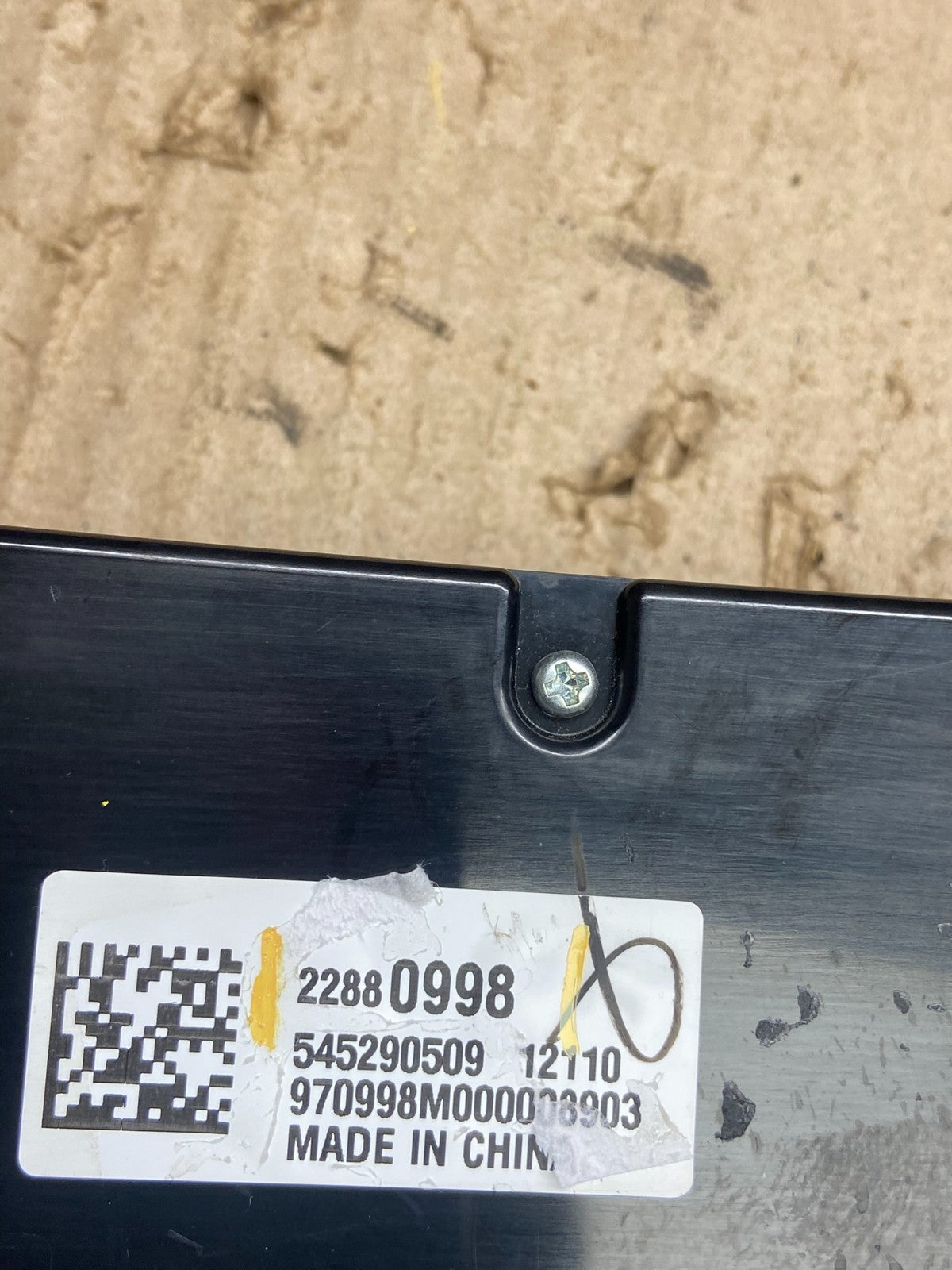 2013 Chevrolet Malibu AM FM Radio Control Panel Oem AB9778 DG7