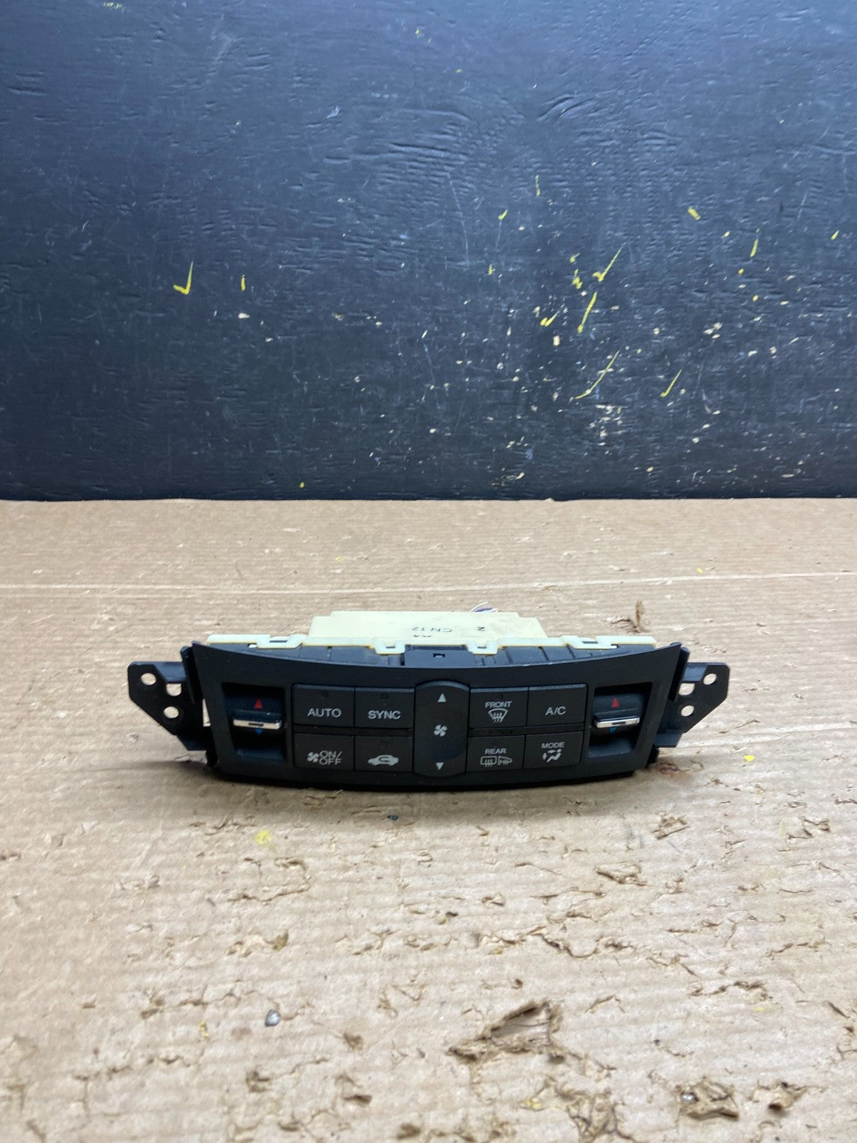 2009 to 2014 Acura TSX A/C Heater Climate Control Panel OEM W3046 DG0