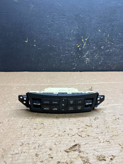 2009 to 2014 Acura TSX A/C Heater Climate Control Panel OEM W3046 DG0