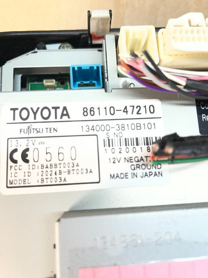 2006 to 2009 Toyota Prius Radio Stereo Receiver Screen Display AC4981 DG7