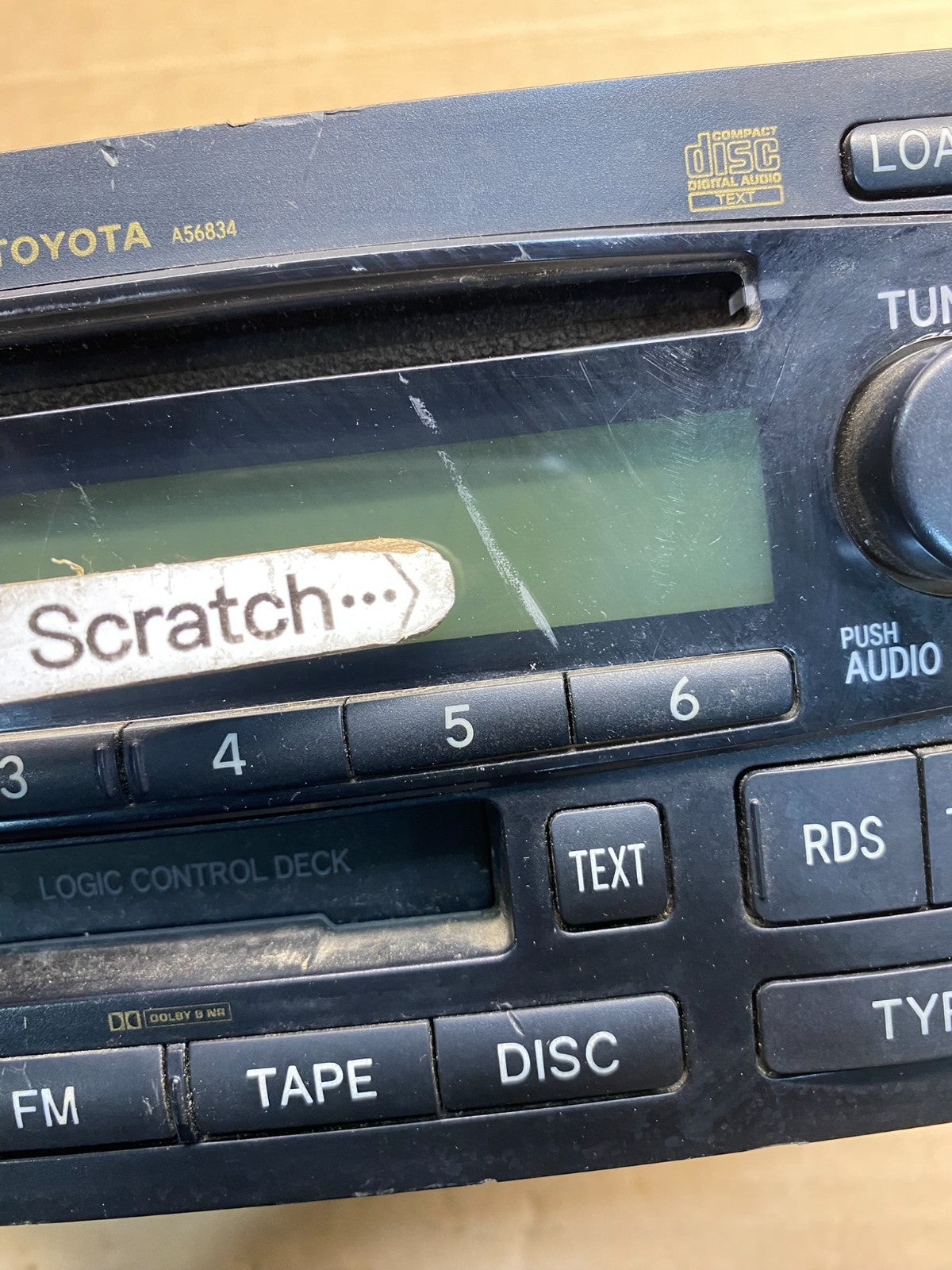2003 to 2006 Toyota Tundra Sequoia AM/FM Radio CD Player ae8148 DG1