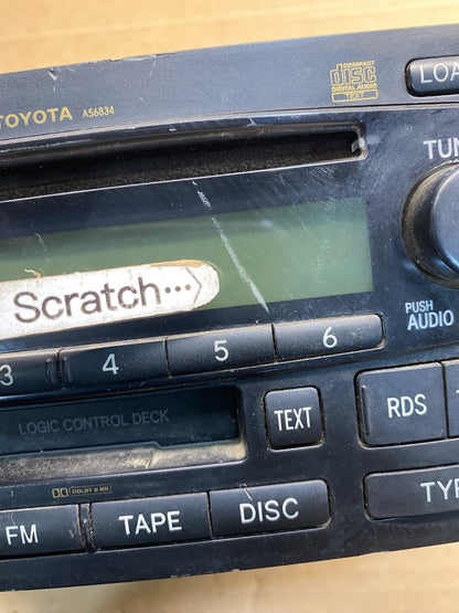 2003 to 2006 Toyota Tundra Sequoia AM/FM Radio CD Player ae8148 DG1