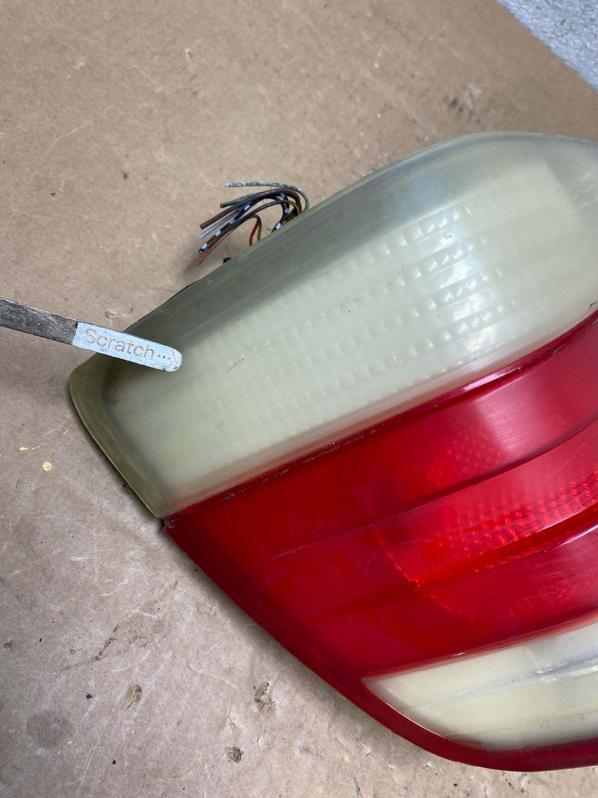 1998 to 1999 Mercedes-Benz W140 Right Passenger Side Rh Tail light OEM V4985 DG4