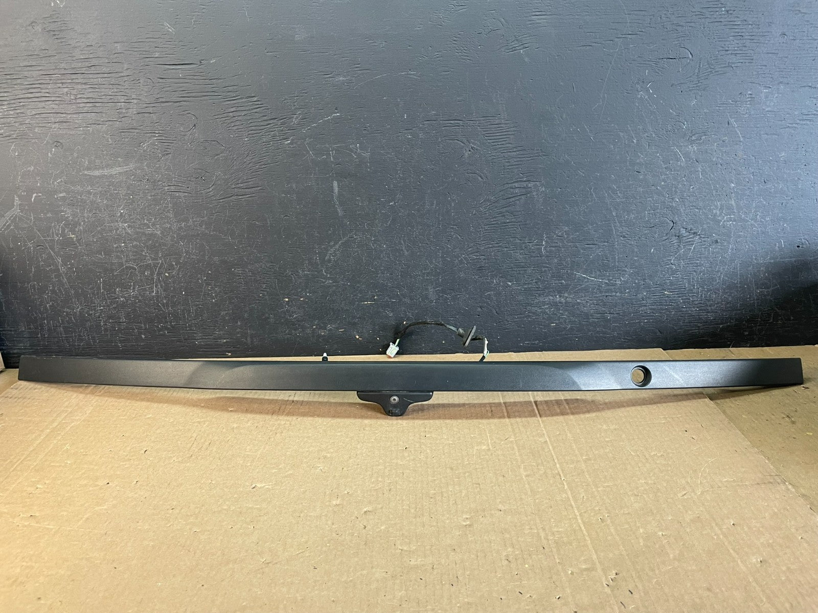 2016-2019 Ford Explorer Interceptor Rear Tailgate Molding With Camera AD0297 DG0
