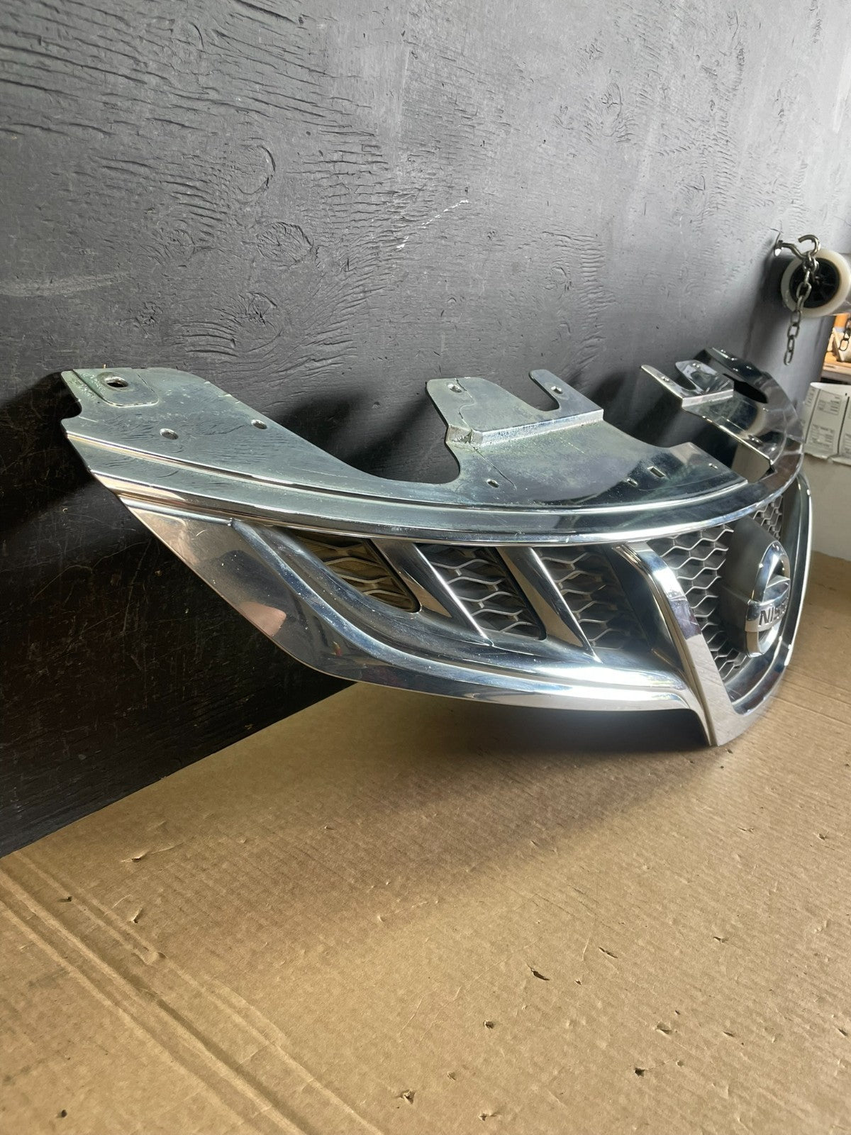 2011 to 2014 Nissan Murano Front Upper Chrome Grill Grille AD0219 DG1