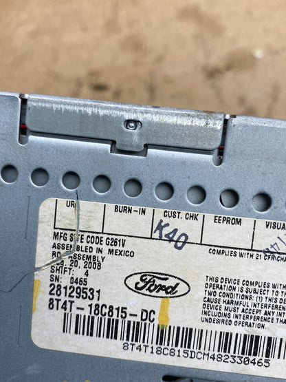 Ford 6 CD Radio Audio AM/FM Receiver  OEM Z9712 DG5