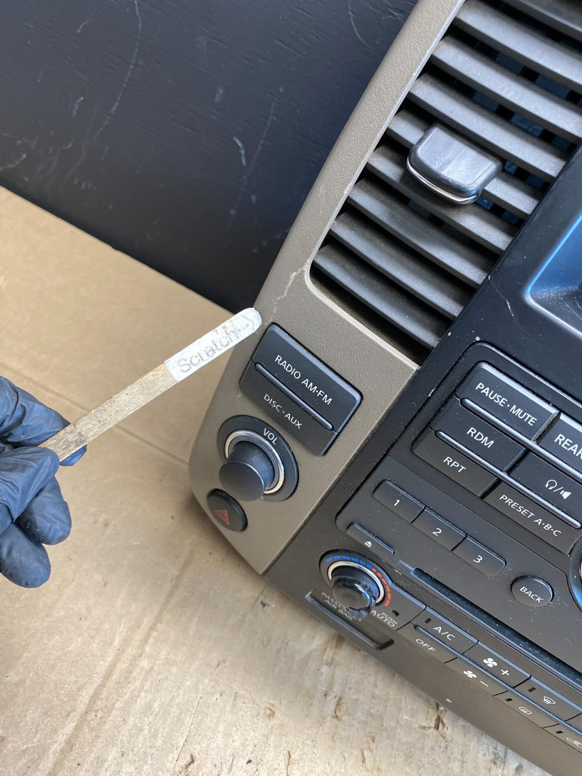 2008 2012 Nissan Pathfinder Radio A/C Heat Temperature Climate Control AC4845 DG2