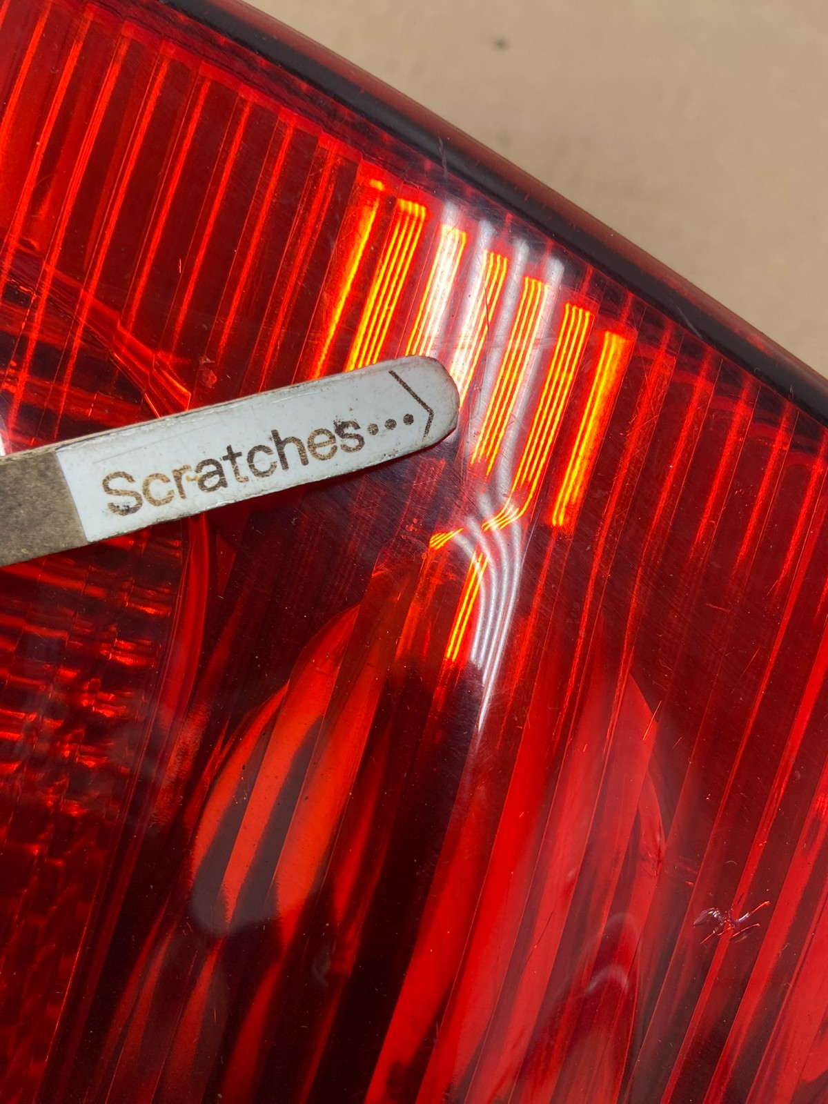 2001- 2004 Toyota Sequoia Driver Left Side Tail light Inner AG6606 DW3
