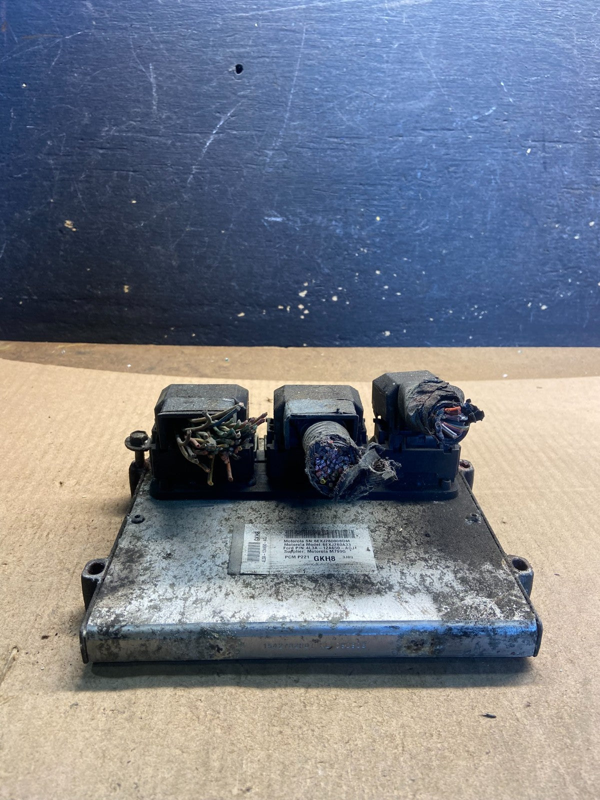2004 Ford F-150 5.4L Engine Control ECU Computer Module 4l3a-12a650-agj Z8606 DG0