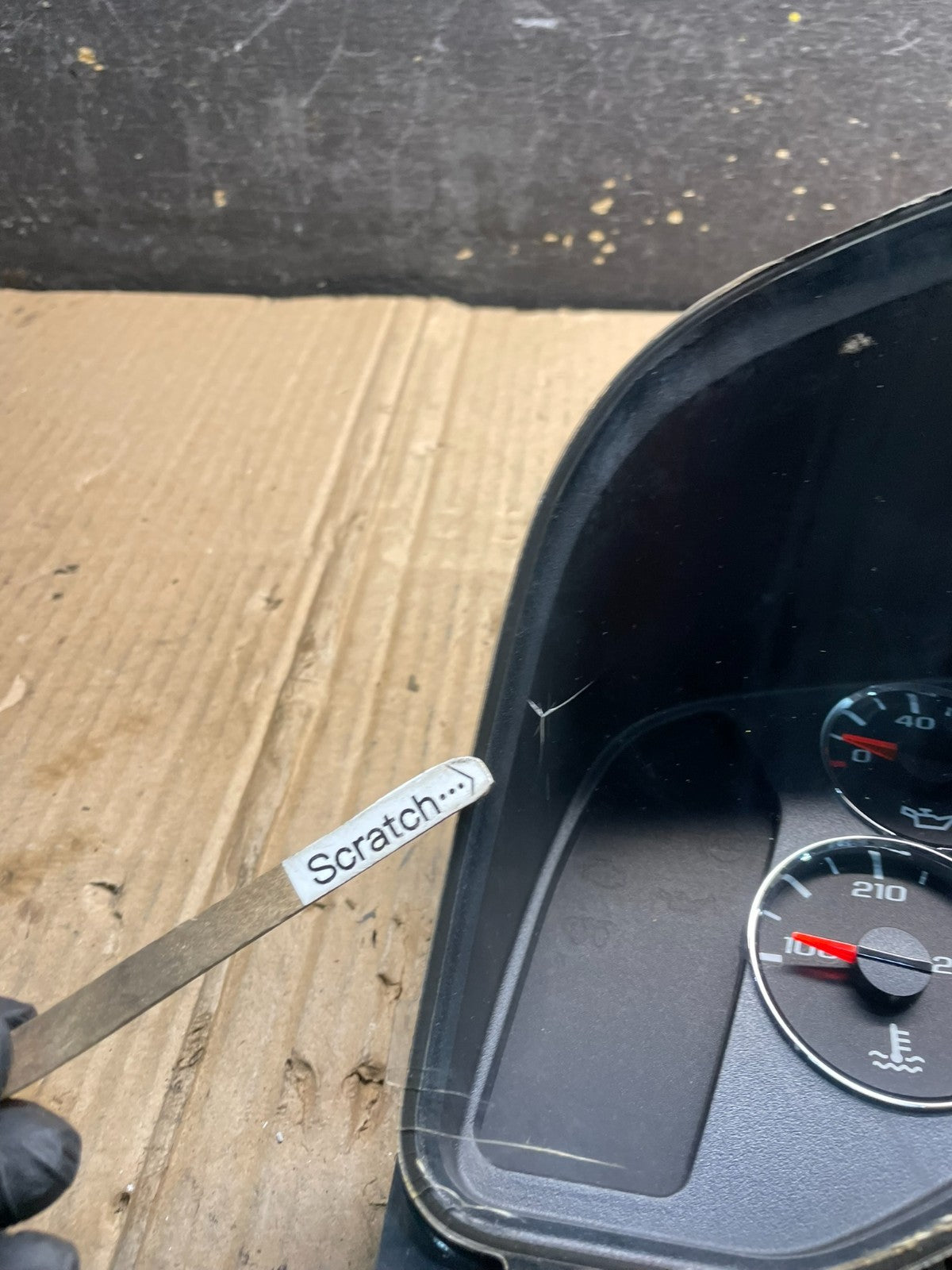 2008 to 2010 Chevrolet Express Speedometer Cluster Gauge X9844  DG3