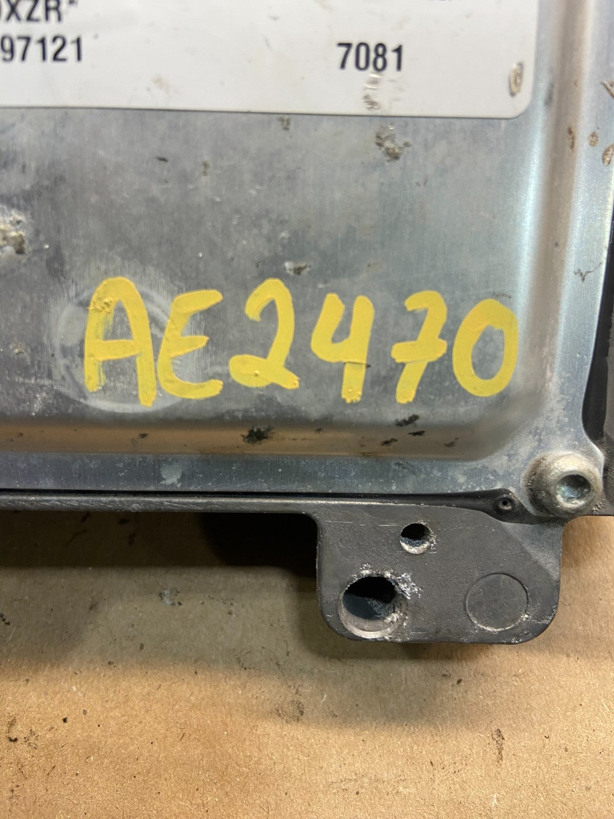 2007 Chevrolet Silverado Yukon Engine Control Module ECM ECU AE2470 DG3