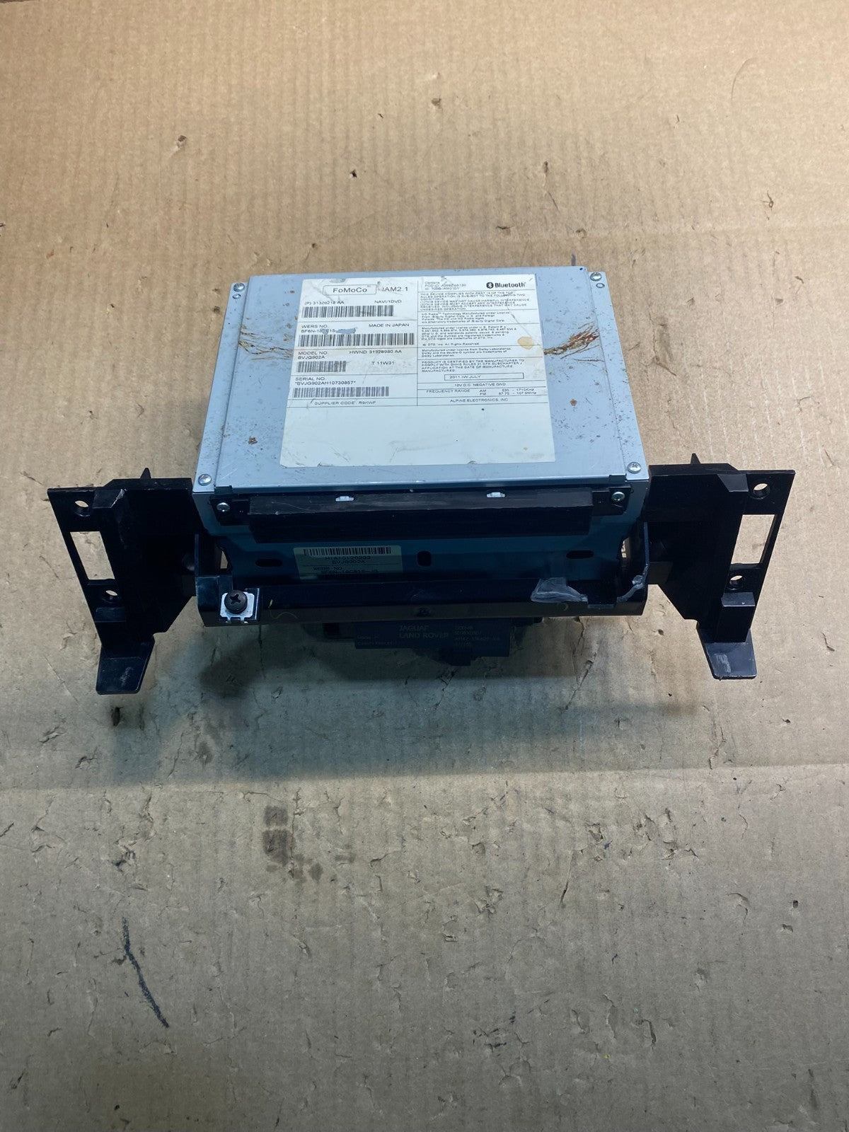 2010 to 2012 Jaguar XJ XJL Radio GPS Information Receiver OEM Z5365 DG3