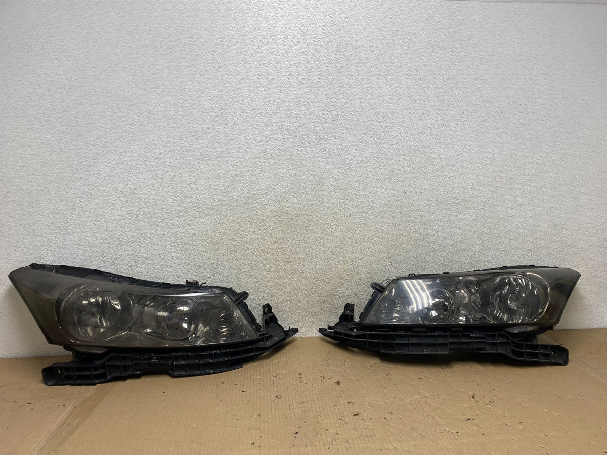2008 to 2012 Honda Accord Sedan Left+Right Set Halogen Headlights AH5920 DW0
