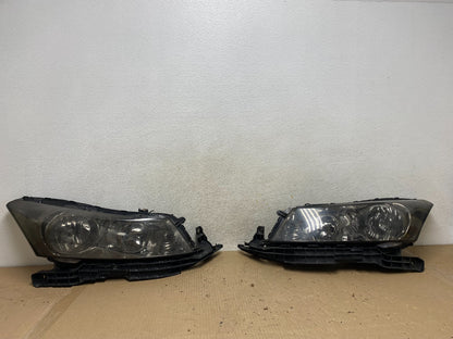 2008 to 2012 Honda Accord Sedan Left+Right Set Halogen Headlights AH5920 DW0