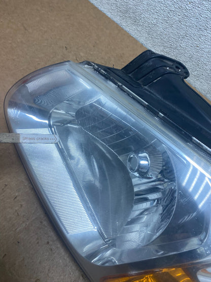 2007 2008 2009 Kia Spectra Left Driver Lh Side Headlight S7404 DW4