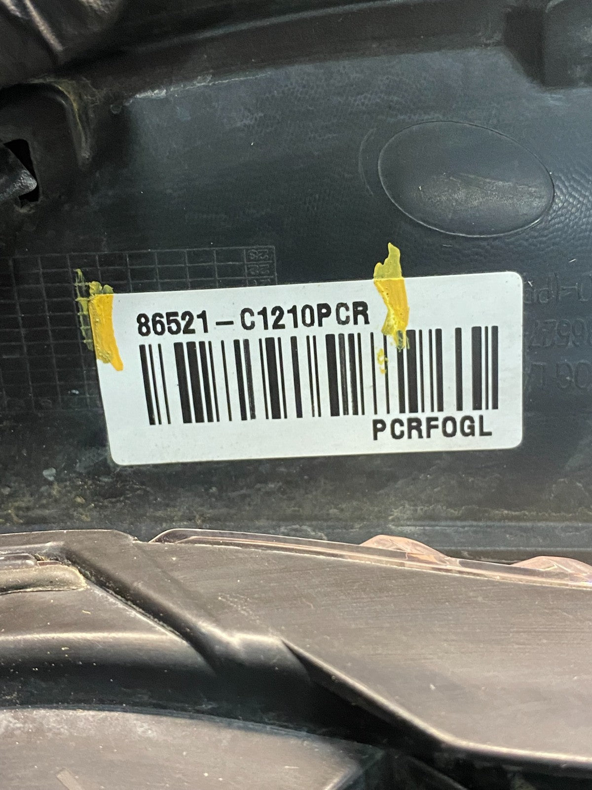 2015-2017 Hyundai Sonata Front Left Driver LH LED Fog Light Cover ag7307 DG5
