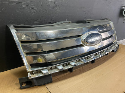 2007 2008 2009 2010 Ford Edge Front Upper Chrome Grill Grille Oem AB7644 DG1