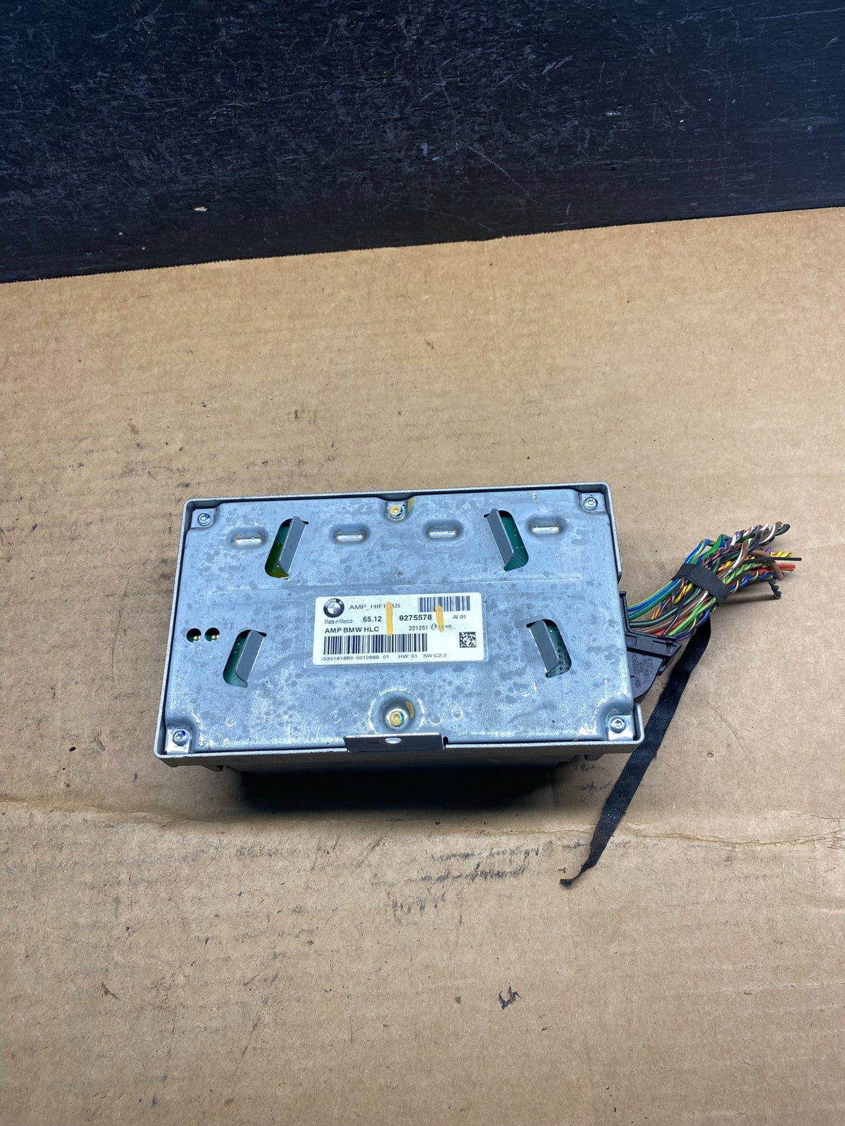 2011-2014 BMW X3 HiFi Lear Radio Audio Amplifier Amp AD7313 DG1