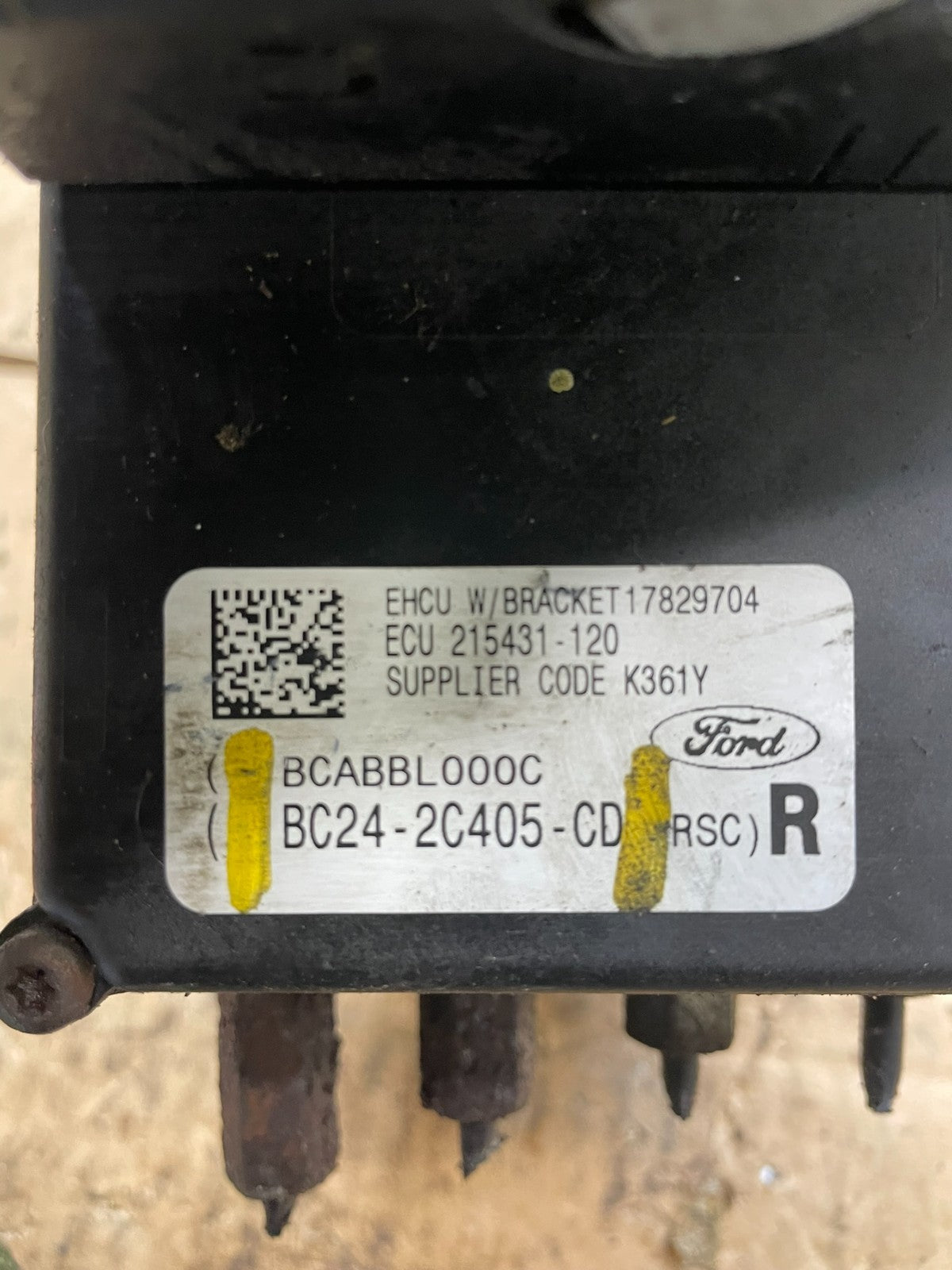 2011 - 2014 Ford E250 E350 Van  ABS Anti Lock Brake Pump Module Oem R4359 DG6