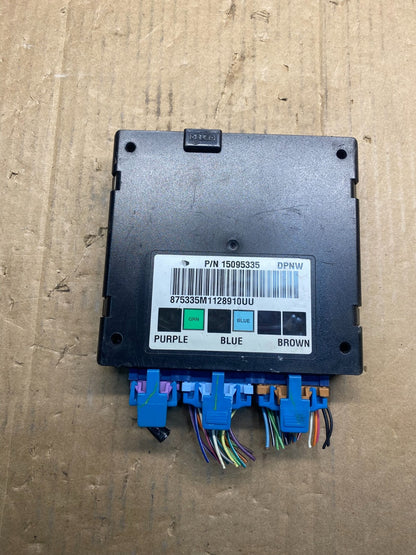 2002 Chevrolet Avalanche Silverado Body Control BCM Module ag1757 DG0
