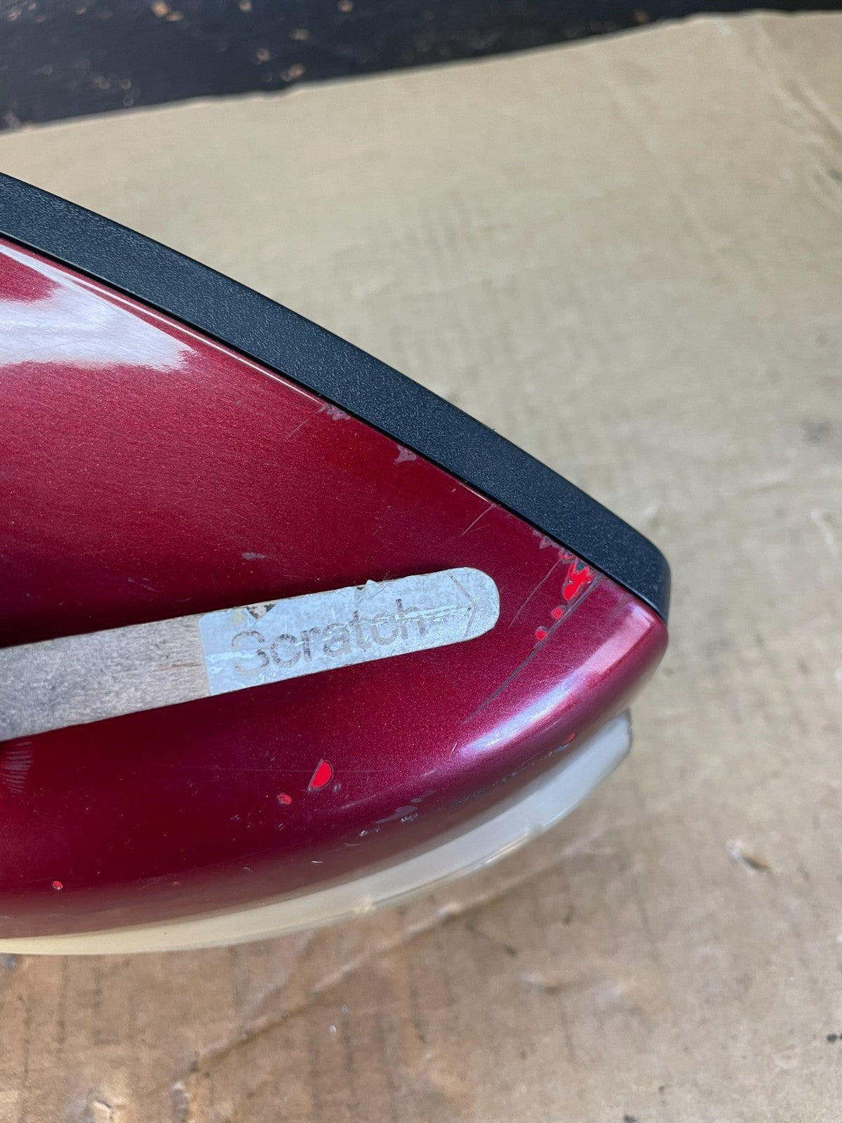 2013 to 2017 Ford Escape Left Driver Lh Power Turn Door Heated Mirror AB3931 MS5
