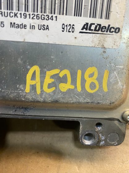 2009 2010 Cadillac Escalade Engine Control Module ECM ECU AE2181 DW3