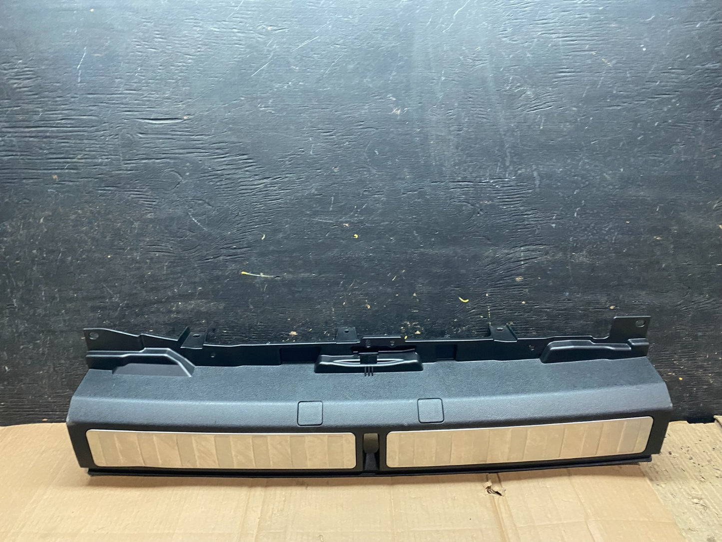 2018 to 2022 Bmw X6 Rear Trunk Lower Still Scuff Plate Trim OEM W4678 DG0