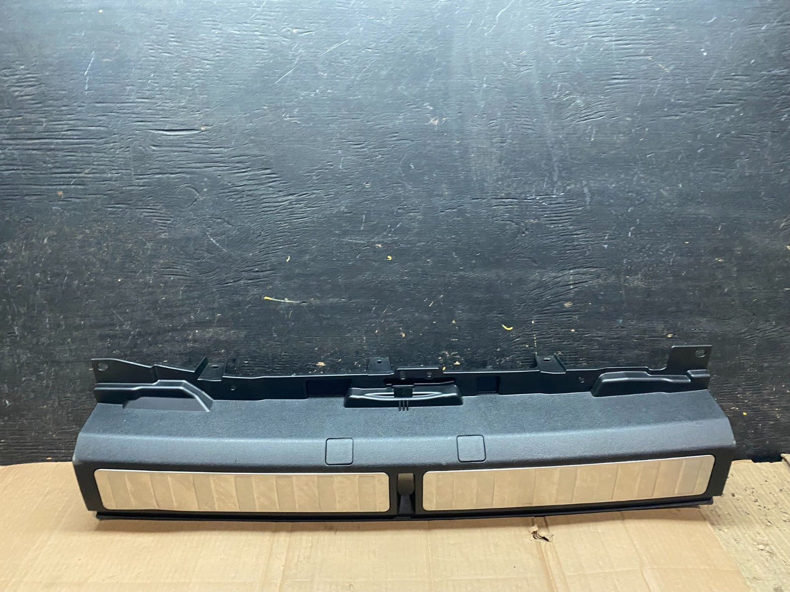 2018 to 2022 Bmw X6 Rear Trunk Lower Still Scuff Plate Trim OEM W4678 DG0