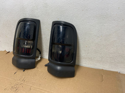 1994 to 2001 Dodge Ram 1500 Left+Right Black Tail Lights ah4006 DG2